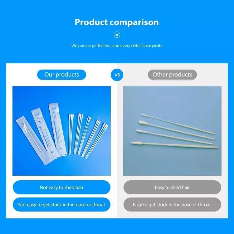 HD5 Wholesale Quality Sampling Sterile Cotton Buds Swab Stick
