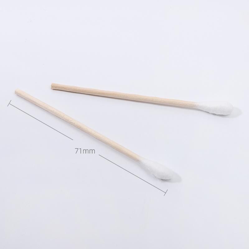 in Stock Small Cotton Stick Medical Sterilized Sampling Swab