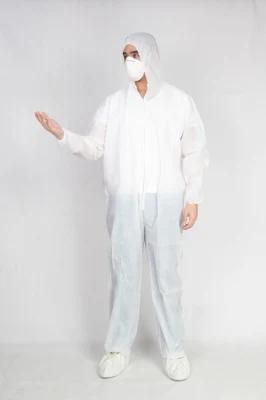 Sf PPE Kit Safety Coverall Suit with Hood and Shoecover