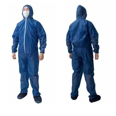 Customized Factory Made Disposable Protective Gown Safety Workwear Non Woven Coverall