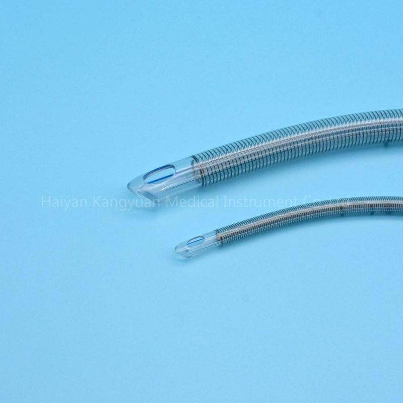 Without Cuff Armored Reinforced Endotracheal Tube Flexible Soft Tip