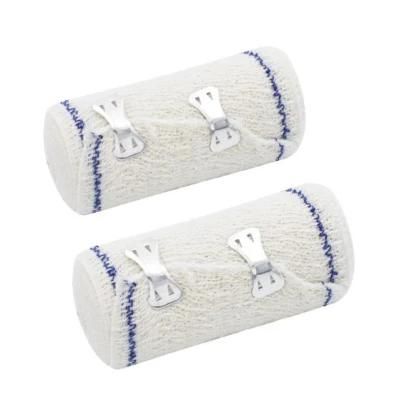 Medical Spandex Cotton Elastic Crepe Bandage with CE and FDA