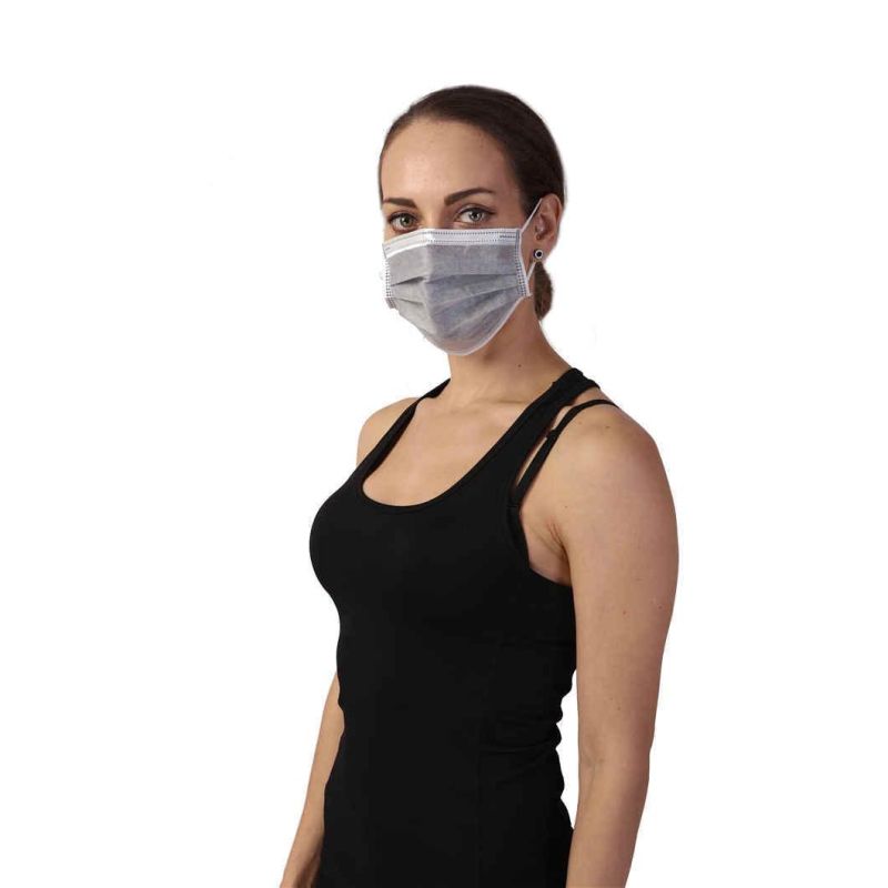 Nonwoven Disposable Anti-Dust Activated Carbon Breathable Face Mask