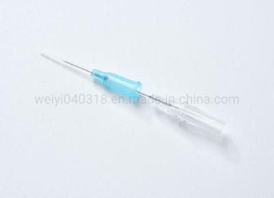 Medical Products Disposable IV Cannula with Wing and Injection Port I. V. Cannula Pen Type