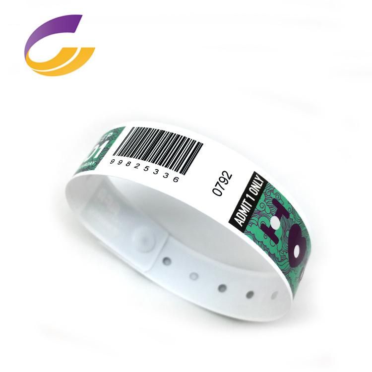 2021 Hot Sell Custom Plastic ID Wristbands for Sport