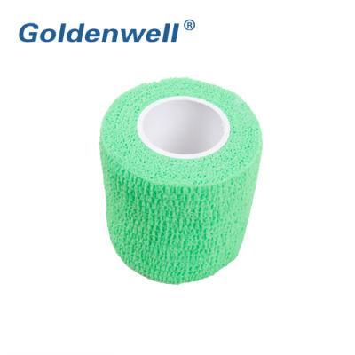 Custom Printed Non Woven Medical Cohesive Elastic Self Adhesive Bandage