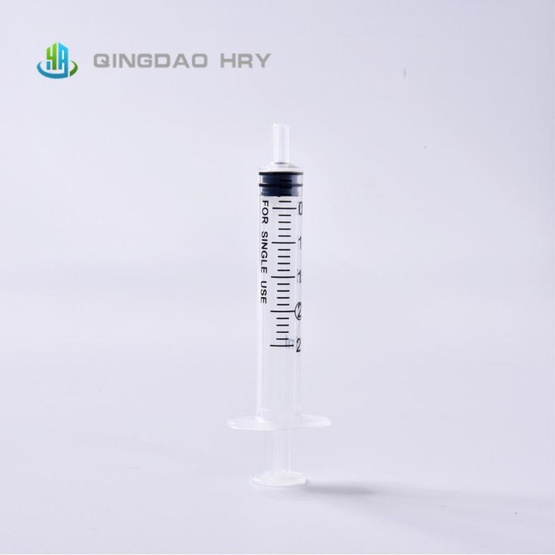 2.5ml Disposable Syringe Luer Slip Without Needle From Professional Manufacture with FDA 510K CE&ISO Improved for Vaccine Stock Products and Fast Delivery