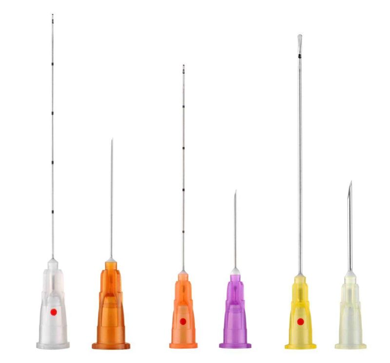 Blunt Tip Needle Micro Cannula for Dermal Filller 22g 50mm