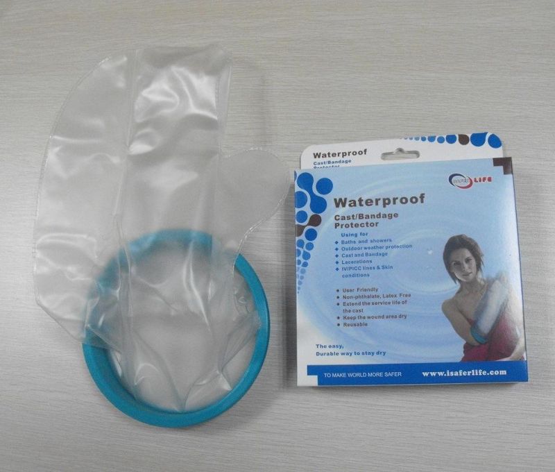 Medical Waterproof Cast Bandage Protector for Adult Long Leg Wound Care Medical Supplies