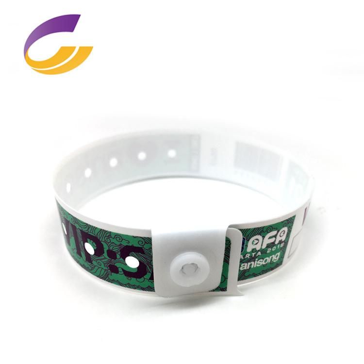 2021 Hot Sell Custom Plastic ID Wristbands for Sport