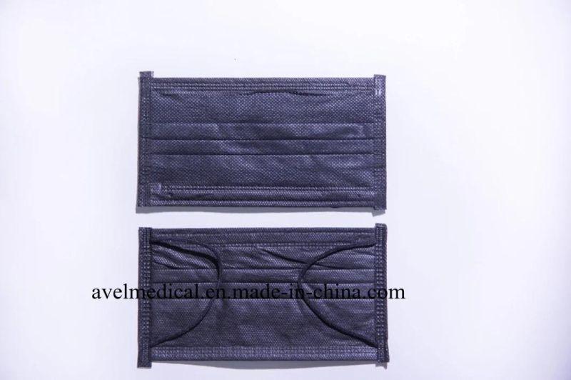 Safety Industry 3 Ply Disposable PP Nonwoven Dust Face Mask