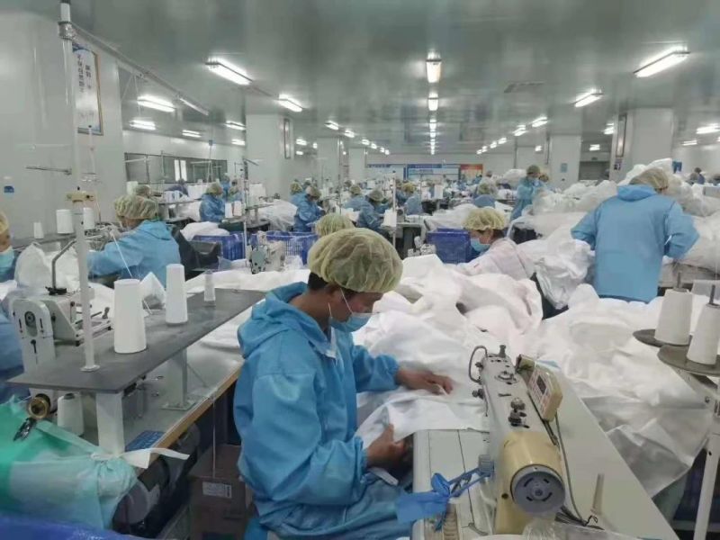 Disposable Protective Clothing, Protective Coverall with Hood