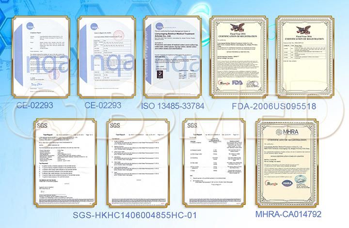 Competitive Price Bleached Absorbent Cotton Roll with Gauze for Hospital Use