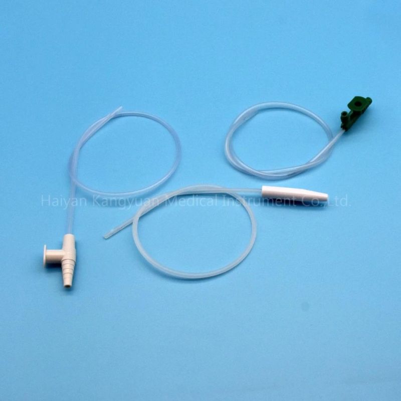 Suction Catheter Medical Device for Respiratory Treatment Oxygen PVC Factory CE