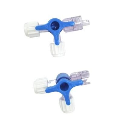 Sterile Three Way Stopcock with Luer Valve Infusion Stopcock
