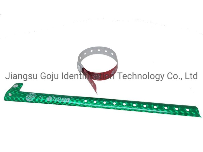 Glitter ID Bands Fashion Bracelet Wristbands for Events