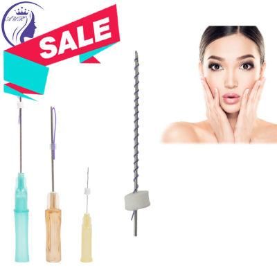 Disposable Lifting Needle Thread for Face Lifting Cosmetic Grade Collagen Suture Pdo