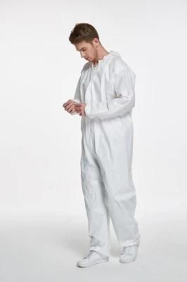 Non Sterilization White Medical Type 5/6 Cheap Hospital Disposable Coverall with Factory Price