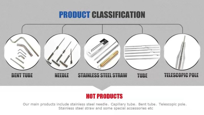 Customized Stainless Steel Electrolytic Polishing Blunt Tip Needle with Side Hole