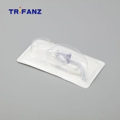 Greatcare Medical Produced PVC Tracheostomy Tube Uncuffed Without Cuff