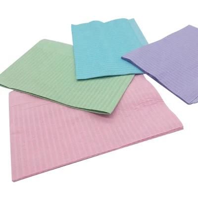 Waterproof Medical Disposables Dental Bib Adult Bib 1ply/2ply/ 3 Ply ISO Approved