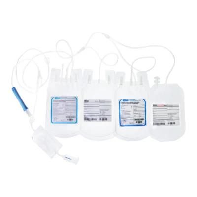 Medical Consumables Disposable Quadruple Blood Collection Bag Manufacturer