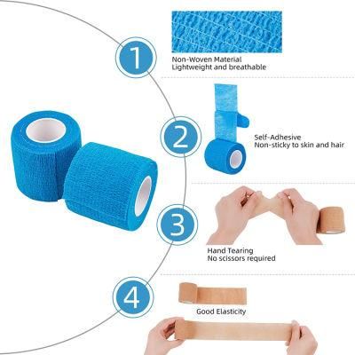 Soft and Easy Tear Non Woven Cohesive Bandage