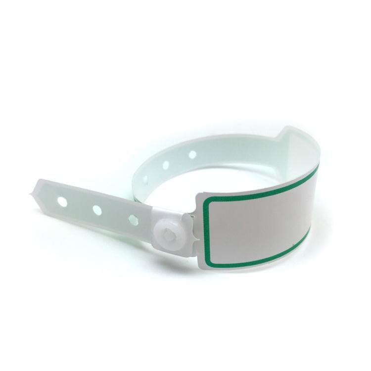 Waterproof Disposable One Time Use Hospital ID Wristband