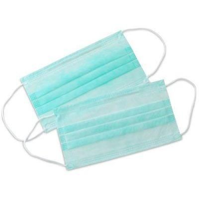 3 Ply Earloop Masks with Integrated Nose Piece for Better Sealing Latex and Fibre Glass Free