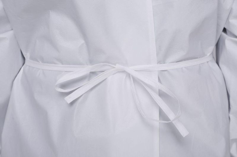 Non-Woven Fabric Disposable Isolation Gowns Coated with Film