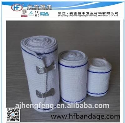 Mdr CE Approved Factory Price Plain Cotton Elastic Surgical Rubber Bandage