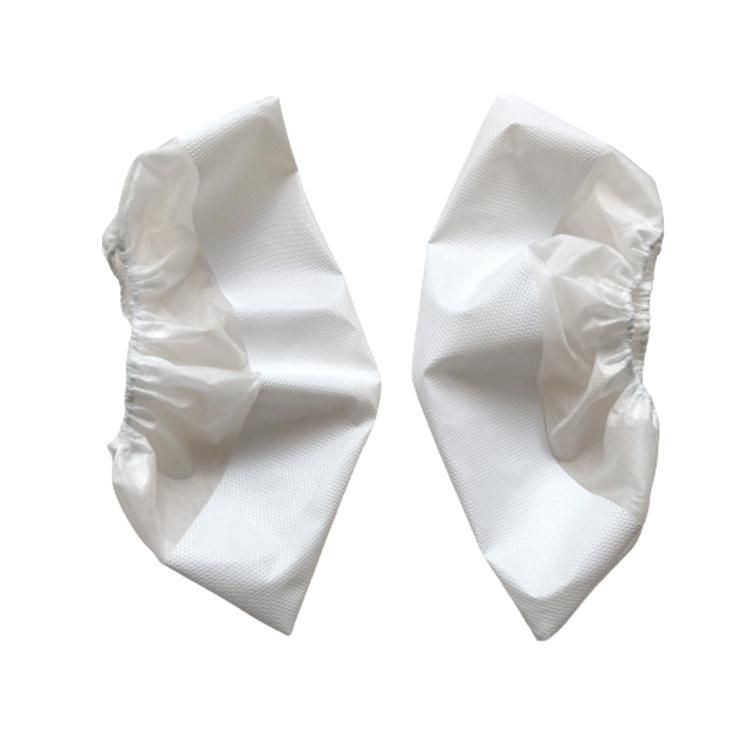 Anti Slip PP+CPE Shoe Covers with Laminated Film