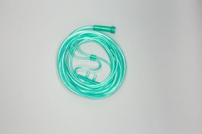 CE & ISO Approved PVC Sterile Nasal Oxygen Connecting Tube Cannula Tubing