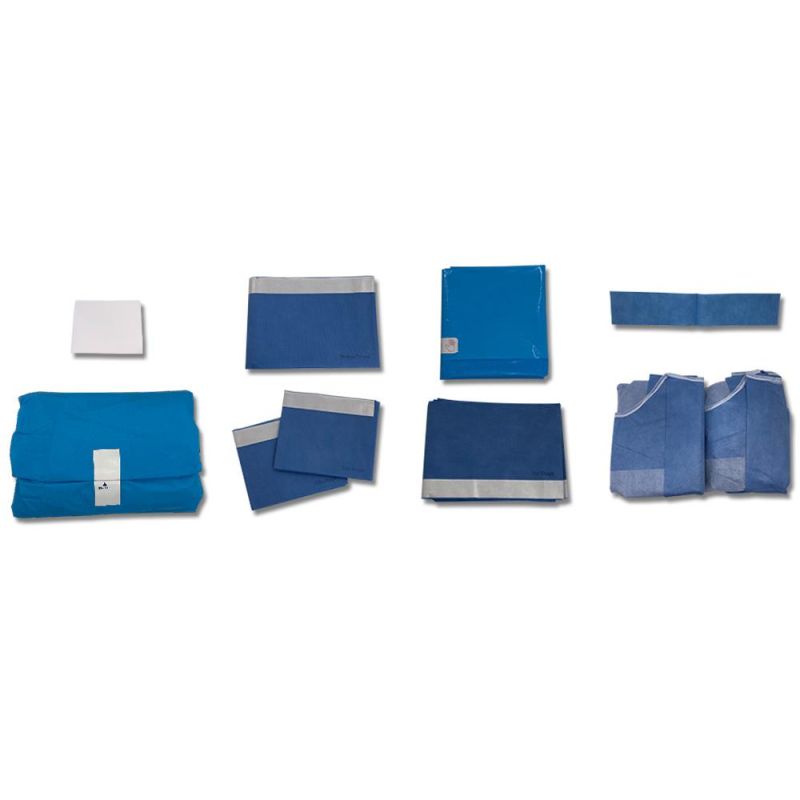 Disposable Sterile Surgical Drapes and Gowns in General Pack