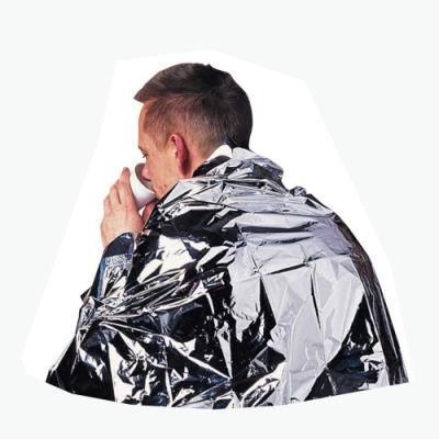 Travel First Aid Rescue Aluminium Thermal Emergency Foil Blanket with CE in China