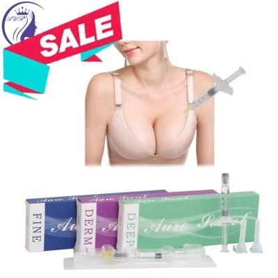 Fine Line with Syringe in The Nose Hump Body Cross Linked Hyaluronic Acid Injection