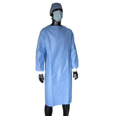 Disposable PP / PE / PP+PE / SMS / CPE Non-Woven Surgical Gown