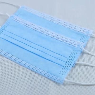 3 Ply Non Woven Civil Use Safety Protective Waterproof Disposable Disposable Face Mask