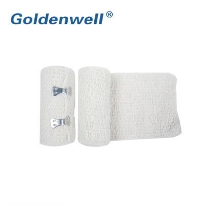 Medical Elastic Bandage 80% Cotton 20% Spandex Fabric