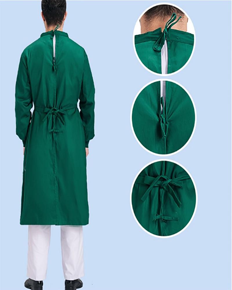 Disposable Reusable Gown Nonwoven Conjoined Operating Gown Isolation Clothing