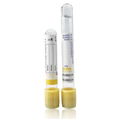 Disposable EDTA K2 K3 Blood Vacuum Collection Tube 2ml Blood Test Tube
