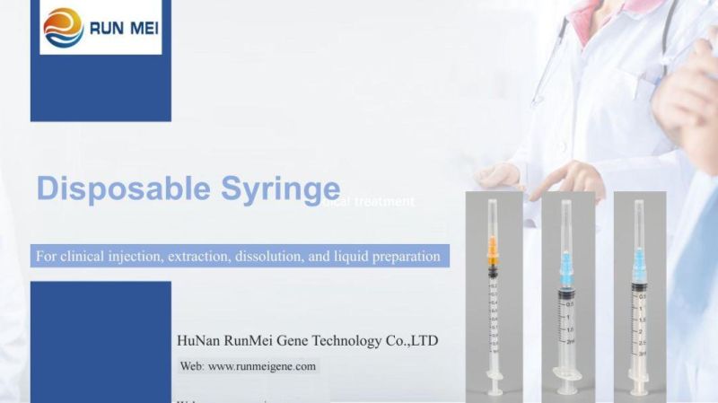 Medical Supplies Insulin Syringe with Various Sizes