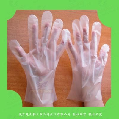 Disposable Smooth &amp; Embossed PE/EVA/CPE//TPE Elasticity Gloves for Medical &amp; Surgical Sectors