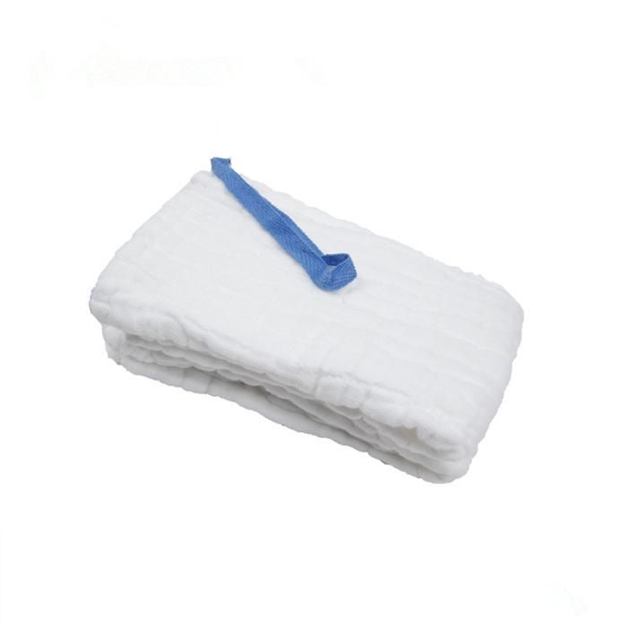Non-Sterile Absorbent Blue Loop Cotton Laparotomy Sponges