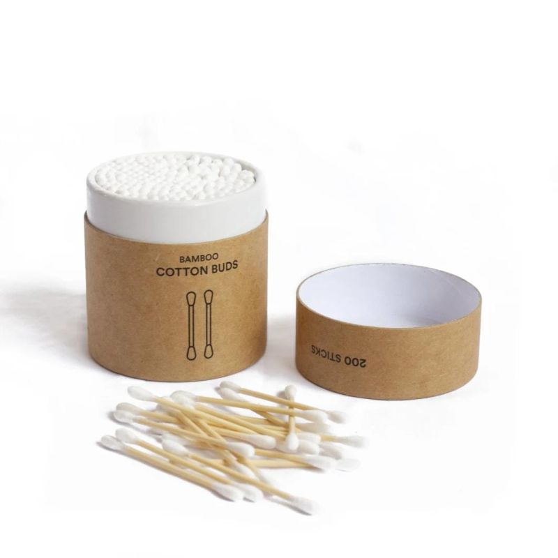 Sterile Cotton Bud High Quality Medical Swabs 6′ ′ Long Wood Handle Sturdy Cotton Applicator Swab