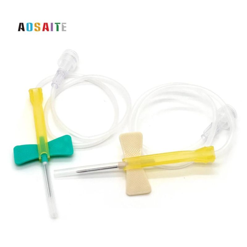 Medical Supplies Infusion Set Disposable Scalp Vein Set Butterfly Needle
