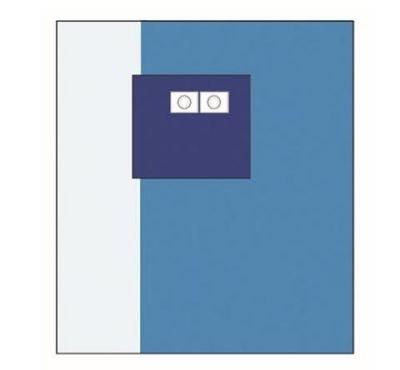 OEM Customized Steriled Angiography Drape Set Angio Drape