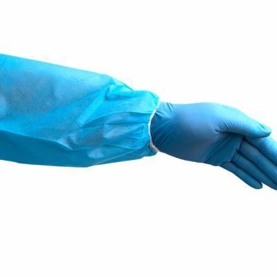 Long Sleeve CPE Gowns Plastic Waterproof Disposable CPE Isolation Gown