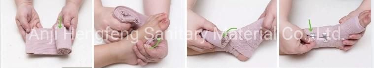 Mdr CE Approved High Elastic Compressed Bandage Resisting Deterioration From Ointments
