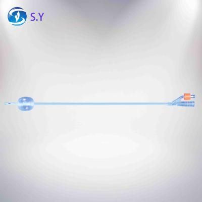 2way 3way Foley Balloon Catheter 100% Silicone Sonda Vesical Foley Cateter Silicona